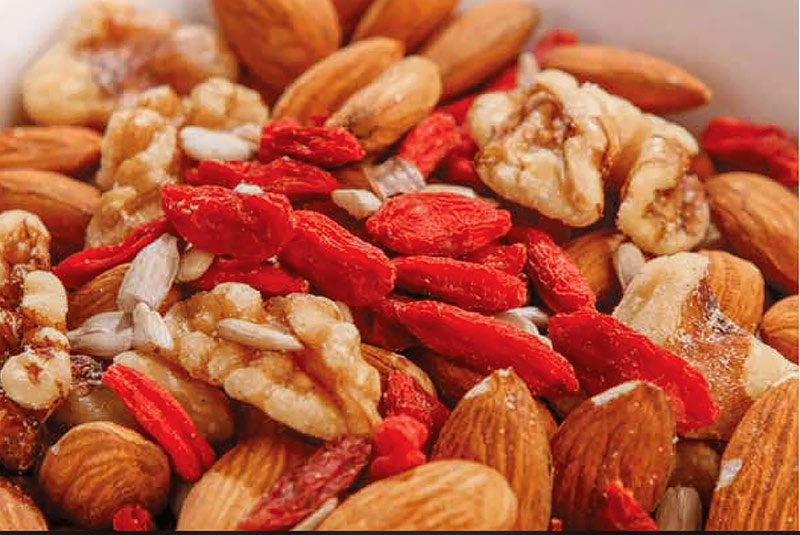 chefv-goji-berries-nuts-800p Chef V Goji berry recipes