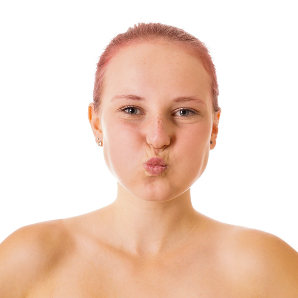 puffed-cheeks-woman-900p Chef V fuller lips exercise - puffed cheeks