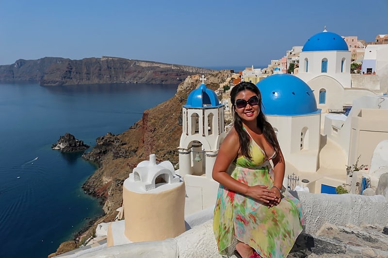 chefv-cassandra-yeh-greece-800p Chef V customer Cassandra Yeh in Greece