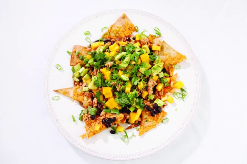 chefv-macho-nachos-800p making raw almond butter the Chef V way