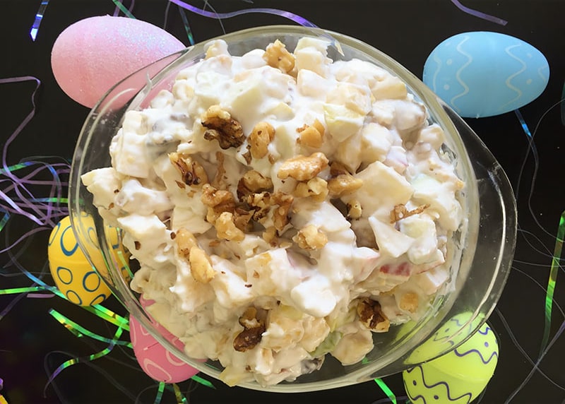 chefv-ambrosia-aligned Vegan Ambrosia salad