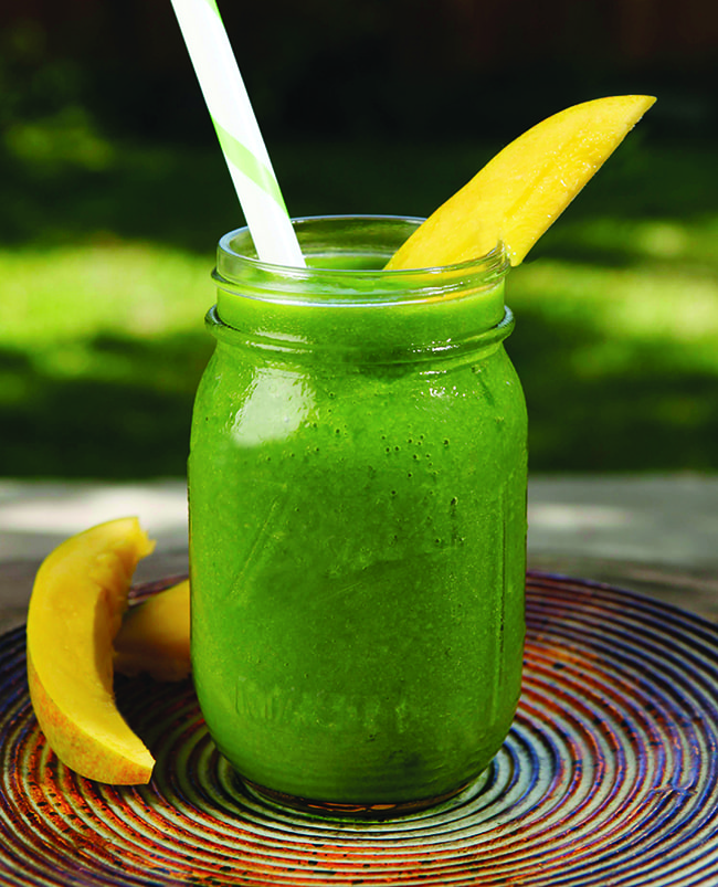 chefv-tropical-green-smoothie-650p tropical smoothie