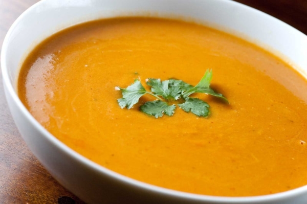 chefv-pumpkin-soup-800p Creamy Pumpkin Soup