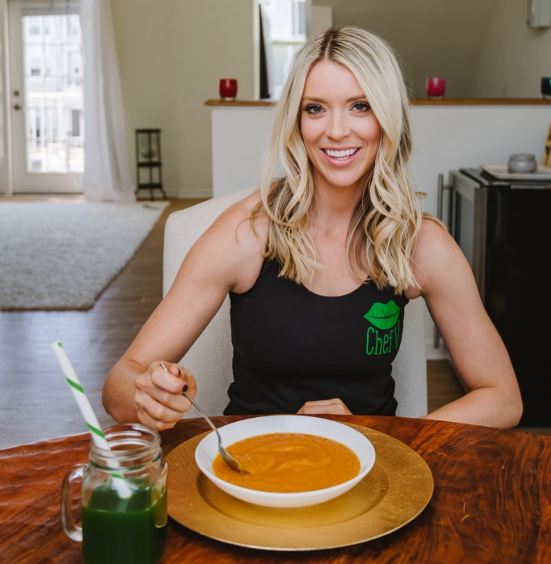 chefv-veronica-soup-smile-2-800p Silver lining
